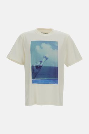 Barbour X Paul Smith Maglietta Con Stampa