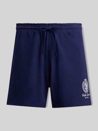 Polo Ralph Lauren Regular Fit Sweatshorts aus reiner Baumwolle in Marine, Gr&ouml;&szlig;e XXL