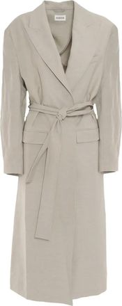 P.A.R.O.S.H. Trench con cintura - Grigio