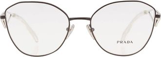 Prada Demo Irregular Ladies Eyeglasses PR 52ZV 1AB1O1 55