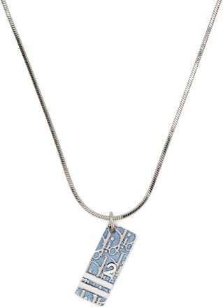 Dior Trotter pendant necklace - women - Silver Plated - One Size