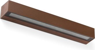 Faro Barcelona Doro-28 Led Aplique De Pared Marr&oacute;n 71908