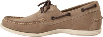 Pollini Suede Low Top Mocassin Loafers Casual Men Mens Shoes