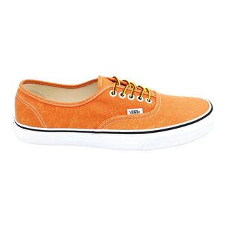 Vans Gewassen Canvas Veters Rubberen Zool Schoenen - Heren - Sneakers - Oranje - 41 EU - Schoenen