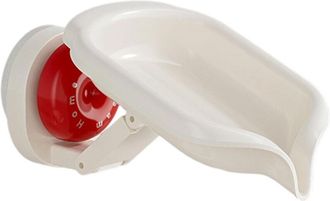 OEM Dispensador De Jab&oacute;n Basculante Con Sistema De Drenaje - Rojo
