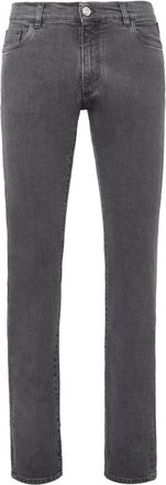Billionaire Boys Club Jeans Straight Cut Crest - Heren - Slim Fit Jeans - Grijs - W30 - Denim - Jeans