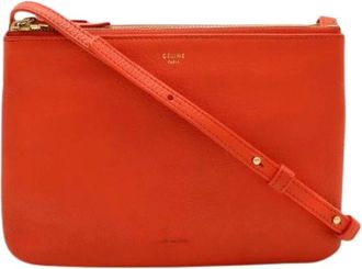 Celine Pre-owned Cross Body Bags, female, Red, Size: ONE SIZE Pre-owned Leather celine-bags