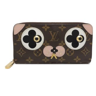 Louis Vuitton Brown Pink Rose Ballerine Monogram Rose Long Wallet (Bi-Fold) (Pre-Owned)