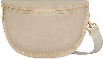 Rebecca Minkoff Darren Leather Sling Bag in Stone at Nordstrom