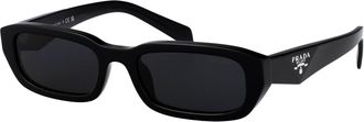 Prada Womens Sunglasses Black Acetate