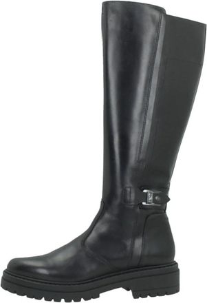 Nero Giardini Bota Hebilla - Dames - Hoge Laarzen - Zwart - 40 EU - Leer - Schoenen