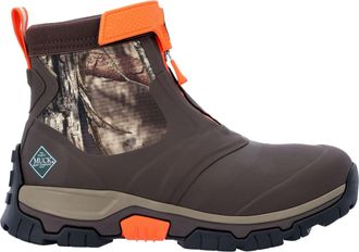 The Original Muck Boot Company Mens Apex Mid Zip Performance Waterproof Ankle Boots, Light Brown, 13
