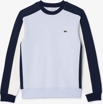 Lacoste Mens Block Crewneck Sweatshirt in Multi colour - Multicolour - Size X-Small