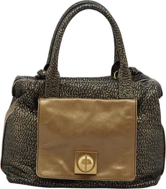 Chloé Gold Leather Handbag (Pre-Owned)