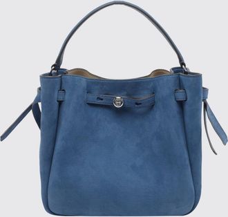 Tory Burch Mini borsa a secchiello Romy in pelle nabuk