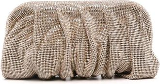Benedetta Bruzziches Venus La Grande Clutch - Dames - Clutches - Geel - ONE Size - Satijn - Tassen