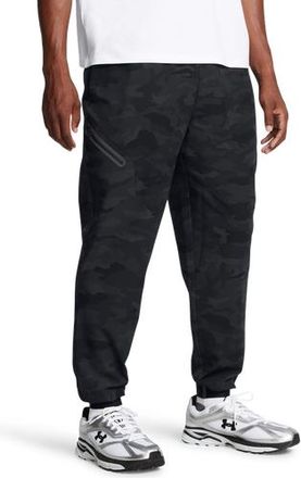 Under Armour Mens Unstoppable Woven Joggers - Black/Ultimate Black/Black Size 3XL