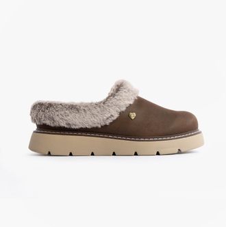 Skechers Keepsakes Lite - Cozy Blend Damespantoffels Chocolade