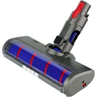 OEM Cepillo Para Aspiradoras Dyson V8, V7, V10, V11, V15, Repuestos Con Turbo Y Rodillo Suave, Luz Led, Cepillo Turbo Motorizado El&eacute;ctrico Para Suelos, Pa