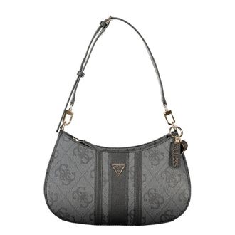 Guess Black Polyurethane Womens Womens Bag