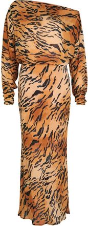 Never Fully Dressed Abito Tilly con stampa - Marrone