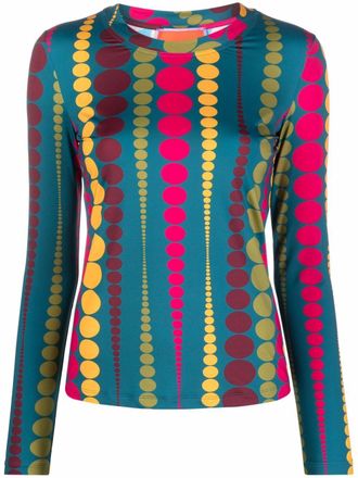 La DoubleJ Jersey T-shirt - Blauw