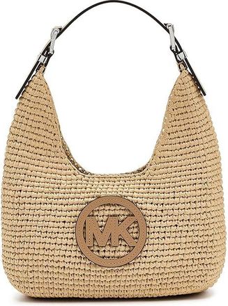 Michael Kors Nolita Small Hobo Shoulder Shoulder Womens Handbags Natural/Peanut : SM, Synthetic