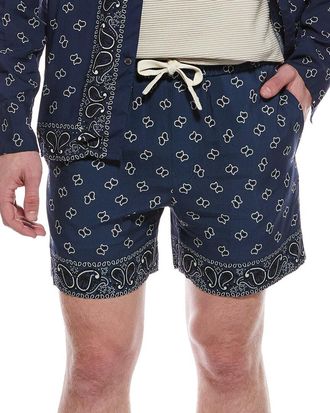 Palm Angels Bandana Print Short