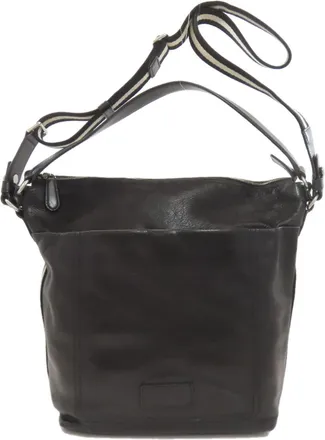 Bally Black Leather Tote Bag (Pre-Owned)