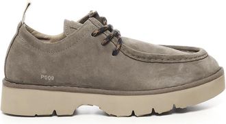 Panchic Veterschoen van su&egrave;de - Heren - Veterschoenen - Bruin - 45 EU - Su&egrave;de - Schoenen