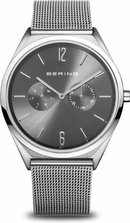 Bering Ultraslank Horloge - unisex - Horloges - Grijs - ONE Size - Accessoires