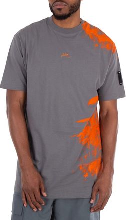 A-Cold-Wall* Brushstroke Cotton T-Shirt, Size Medium