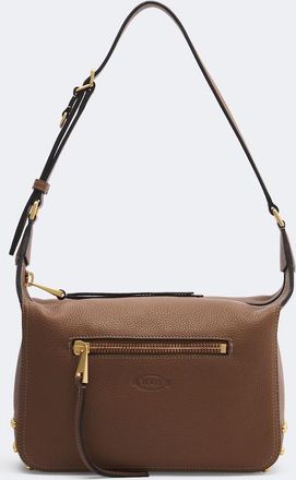Tod's Borsa a spalla Metal Dots Mini in pelle
