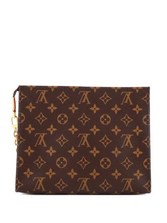 Louis Vuitton Toiletry Pouch on Chain Monogram Canvas shoulder bag - Bruin