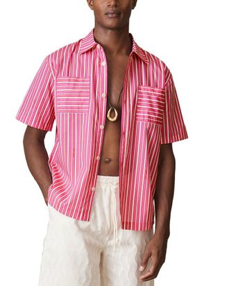 Reiss Stripe Polo Shirt