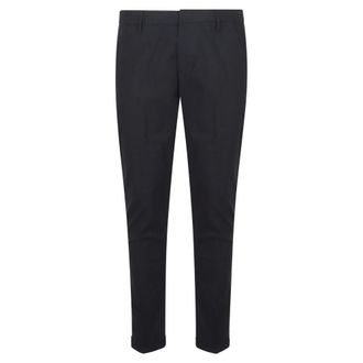 Dondup Slim-fit Trousers, male, Blue, Size: W35 Slim-fit Trousers