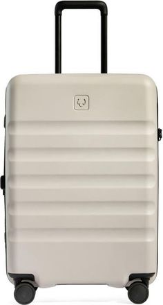 Antler Icon Stripe Medium Suitcase in Taupe at Nordstrom