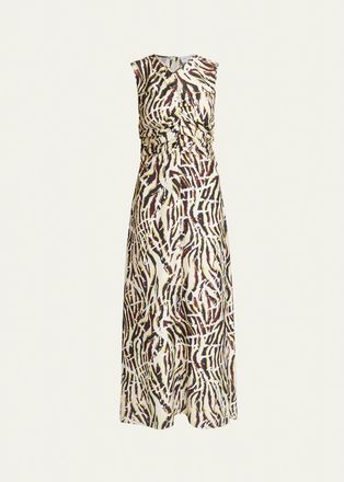 Proenza Schouler Clem Ruched Maxi Dress