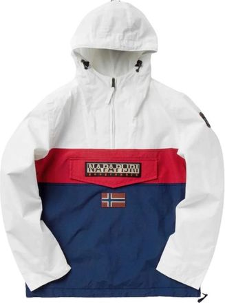 Napapijri Rainforest Jacket - Heren - Regenjassen - Veelkleurig - S - Leer - Fitness