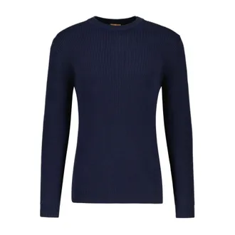 Mos Mosh MOS Mosh, Truien & Vesten, Heren, Blauw, M, Gilbert Crew Neck Knit