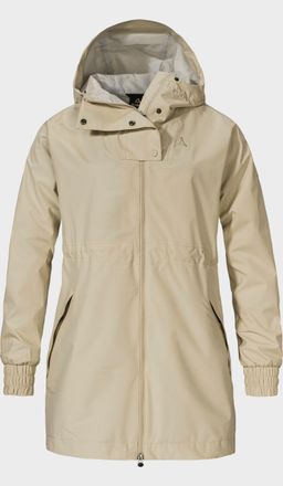 Sch&ouml;ffel Parka SCH&Ouml;FFEL Parka Style Bohorok WMS, Damen, Gr. 34, beige (4705, beige), Oberstoff: 100% Polyester; (Membran: Thermoplastisches Polyurethan); Futte