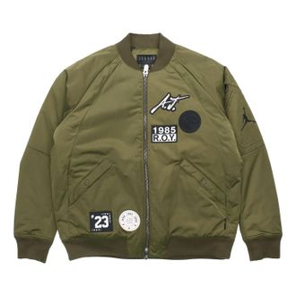 Nike Jordan Air Jordan MA-1 aviator Jacket Sports Green AV5999-395