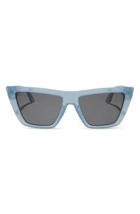 DIFF Eyewear Winona Square Sunglasses in Crystal Blue at Nordstrom Rack