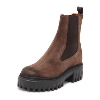 Hogan Chelsea Boots, female, Brown, Size: 6 1/2 US H700 Chelsea