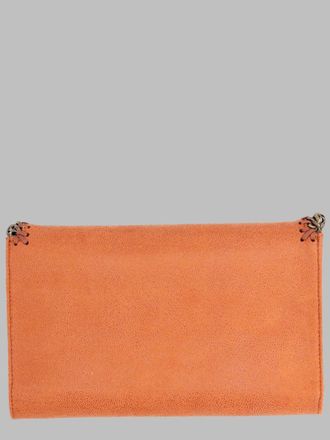 Stella McCartney Womens Mini Falabella Bag Orange Polyester Wallets & Purses