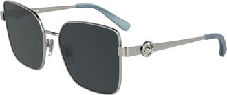 Longchamp Grey Square Ladies Sunglasses LO181S N 044 56