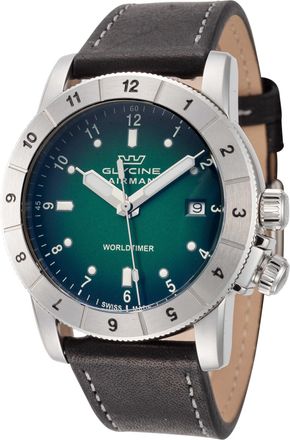Glycine Airman Worldtimer Mens Watch