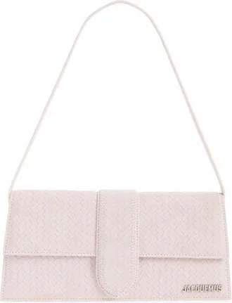 Jacquemus Le Long Bambino Suede Shoulder Bag in Light Pink 410 at Nordstrom
