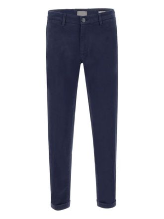 Re-hash Pantaloni con applicazione - Blu