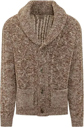 Rakk&igrave; Truien & Vesten, Heren, Bruin, M, Scia Cardigan